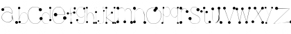 101! Dot 2 Dot Regular Font