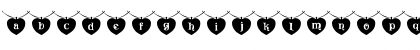 101! Heart StringZ Regular Font