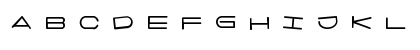 7 days rotated Regular Font
