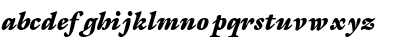 AcanthusBlackSSK BoldItalic Font
