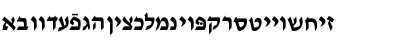 Ain Yiddishe Font-Modern Regular Font