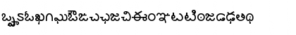 AkrutiTlgRagini Bold Font
