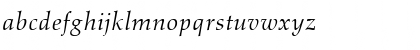 AldusOldstyleFigures RomanItalic Font