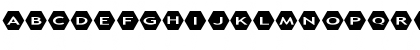 AlphaShapes hexagons 2 Normal Font