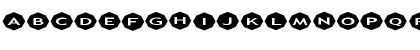 AlphaShapes octagons 3 Normal Font