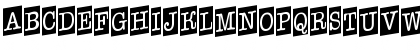 a_OldTyperNrCmUp Regular Font