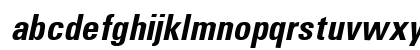 Uniform Condensed Bold Italic