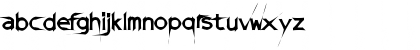 DamagedSataLight Regular Font