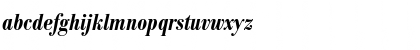BodoniAntTDemBolCon Italic Font