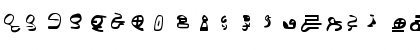 ID4 Alien Script Normal Font