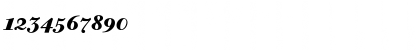 BodoniOldFaceBEOldstyleFigures BoldItalic Font