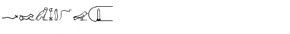 PharaohGlyph Regular Font PharaohGlyph Regular Font