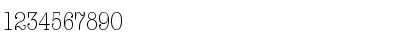 AmericanTypewriterCondensedBQ Regular Font
