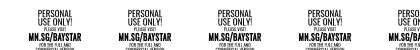 Baystar Script PERSONAL USE ONLY Medium PERSONAL USE ONLY Regular