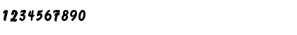 Brush 738 Regular Font