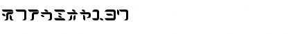 Dorisorange Katakana Font