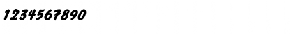 Brush Stroke 26 BoldItalic Font