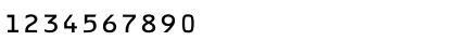 Dumfries OCR Regular Font