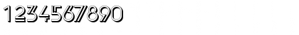 EdgeLineShadowC Regular Font EdgeLineShadowC Regular Font
