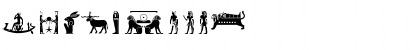 EgyptianDeities Regular Font EgyptianDeities Regular Font