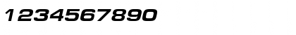 EurofontExtendedC Bold Italic Font EurofontExtendedC Bold Italic Font