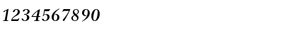 GammaEF MediumItalic Font