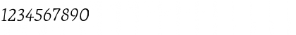 JournalItalic Regular Font