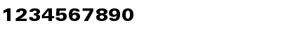LTUnivers 740 ExtdHeavy Font