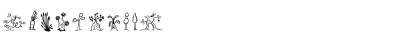 MiniPics UprootedTwig Regular Font