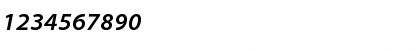 Myriad Pro Semibold SemiExtended Italic Font