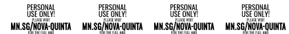 Nova Quinta PERSONAL USE Regular