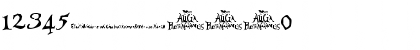 AliciaWonderland Regular Font