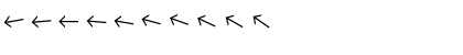 ArrowFont Regular Font