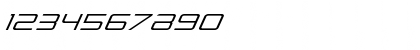 Banshee Pilot Super-Italic Italic Font