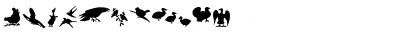 BirdsOThree Regular Font