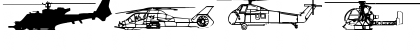 Hello Copters 2 Regular Font