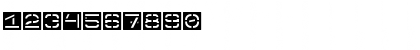 InvertedStencil Regular Font