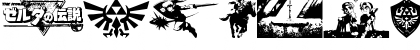Legend Of Zelda TriFont Regular Font Legend Of Zelda TriFont Regular Font