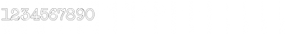 NeoBulletin Outline Regular Font NeoBulletin Outline Regular Font