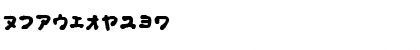 OkonomiKatakana Regular Font OkonomiKatakana Regular Font