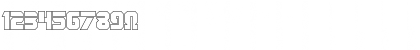 OmegaForce Outline Regular Font OmegaForce Outline Regular Font