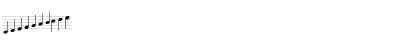 TypeMyMusic Notation Font
