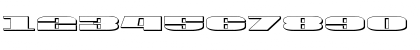 U.S.A. 3D Regular Font U.S.A. 3D Regular Font