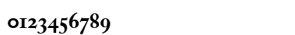 Adobe Caslon Bold Oldstyle FiguresA Adobe Caslon Bold Oldstyle FiguresA
