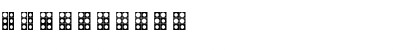 WLM Braille 4 Regular Font