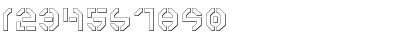 Year 3000 Outline Outline Font