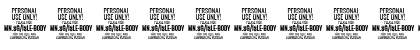 Isle Body PERSONAL USE Black Italic Font