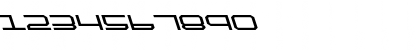 QuickTech Leftalic Italic Font