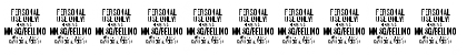 Bellino PERSONAL USE ONLY Regular Font