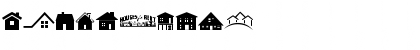 House Icons Regular Font